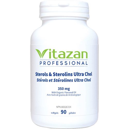 Sterols and Sterolins Ultra Chol 350mg, 90 Softgels, Vitazan