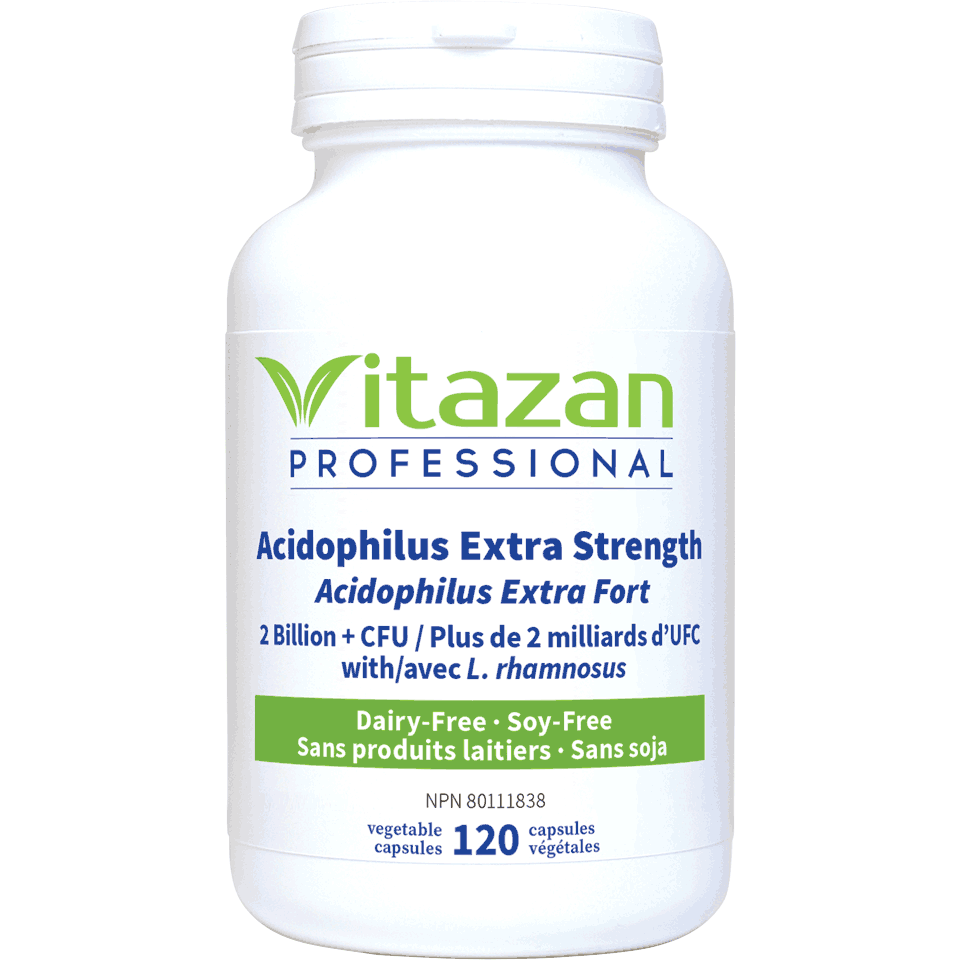 Acidophilus Extra Strength, 120 & 250 Veg Caps, Vitazan