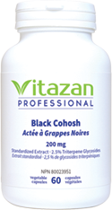 Black Cohosh 200mg, 60 Veg Caps, Vitazan