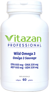 Wild Omega 3 EPA 660 DHA 330, 60 Softgels, Vitazan