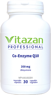 Co-Enzyme Q10 300mg, 30 Veg Caps, Vitazan