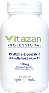 R+ Alpha-Lipoic 150mg, 60 Caps, Vitazan