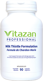 Milk Thistle Formulation, 90 Veg Caps, Vitazan