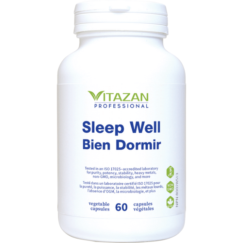 Sleep Well, 60 Veg Caps, Vitazan