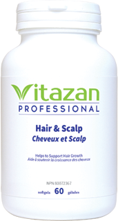 Hair & Scalp, 30pcs & 60pcs Softgels, Vitazan