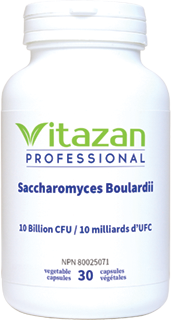 Saccharomyces Boulardii, 30 Veg Caps, Vitazan