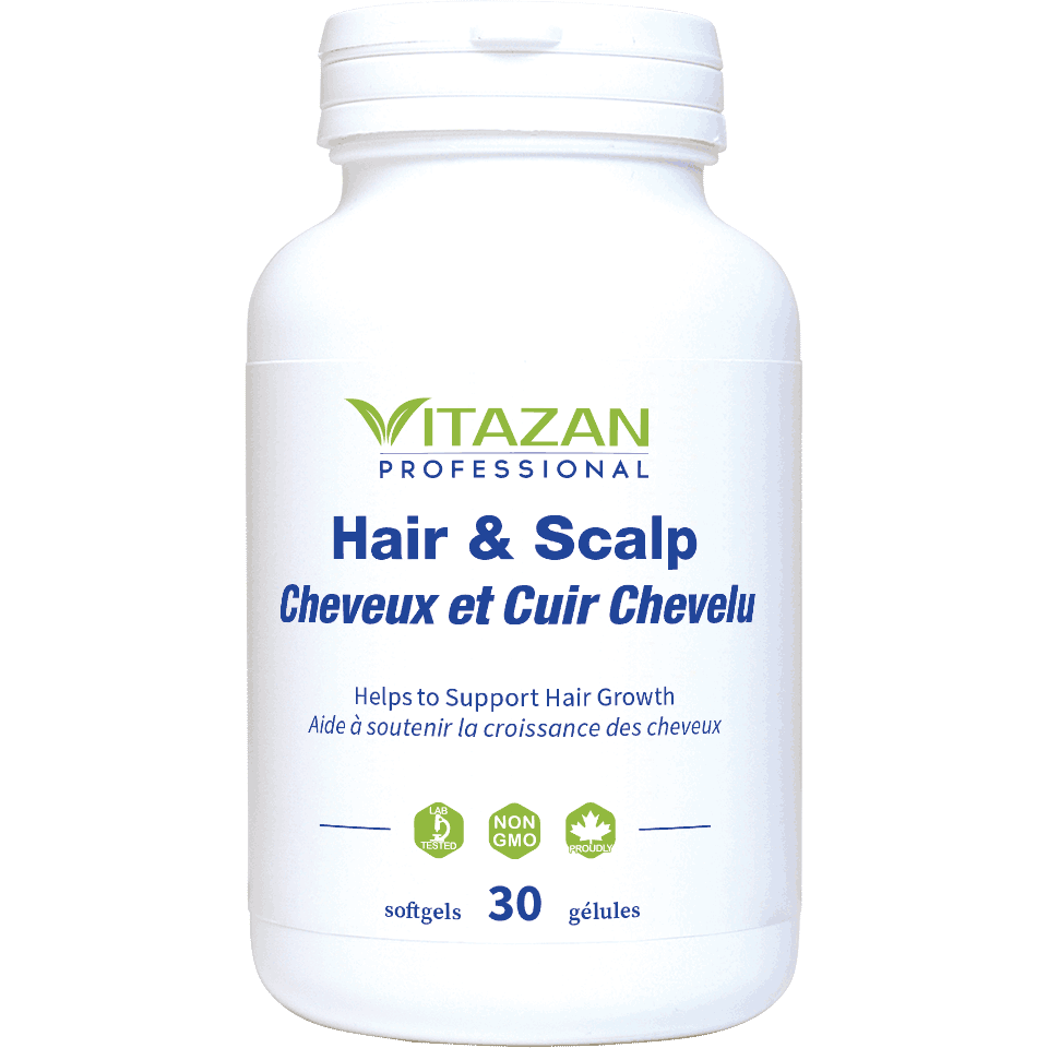 Hair & Scalp, 30pcs & 60pcs Softgels, Vitazan
