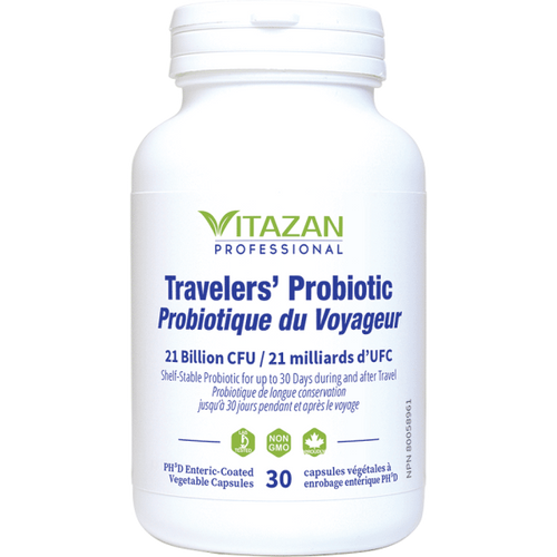 Travelers’ Probiotic 30 vegcaps Vitazan