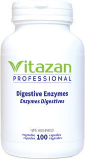 Digestive Enzymes, 100 Veg Caps, Vitazan