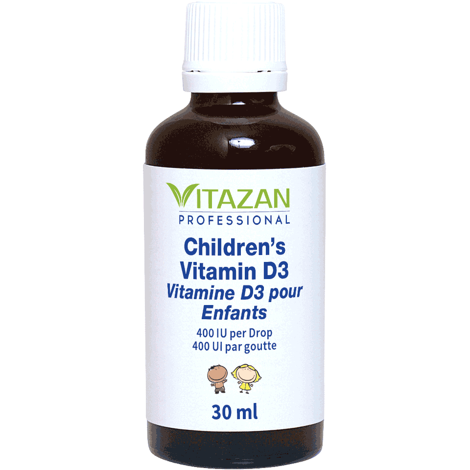 Children's Vitamin D3, 30mL Liquid, Vitazan