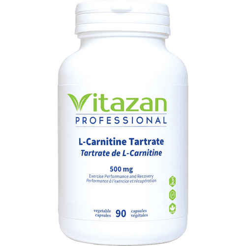 L-Carnitine Tartrate 750mg, 90 Caps, Vitazan