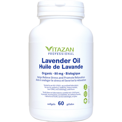 Lavender Oil, 60 Softgels, Vitazan