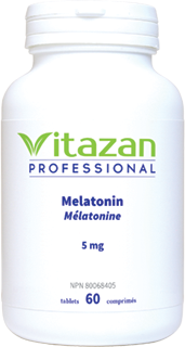 Melatonin 5mg, 60 Tabs, Vitazan