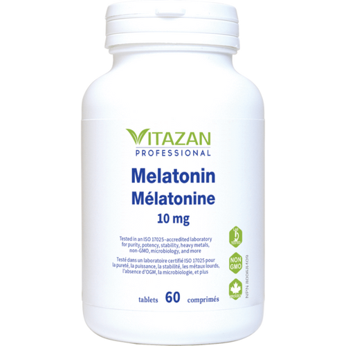 Melatonin 10mg, 60 Tabs, Vitazan