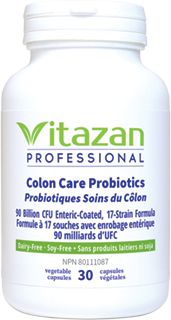 Colon Care Probiotics, 30 Veg Caps, Vitazan