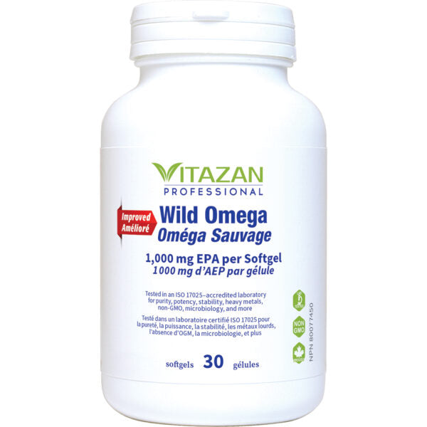 Wild Omega 1000mg EPA, 30 Softgels, Vitazan
