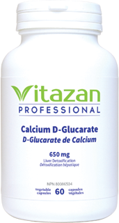 Calcium D-Glucurate, 60 Veg Caps, Vitazan