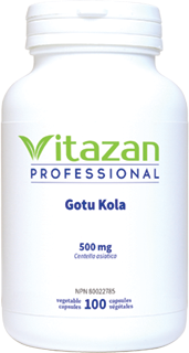 Gotu Kola 500mg, 100 Veg Caps, Vitazan