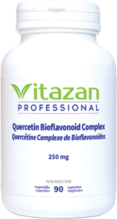 Quercetin Bioflavonoid Complex 250mg, 90 Veg Caps, Vitazan