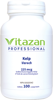 Kelp 225mg, 100 Tabs, Vitazan