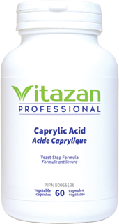 Caprylic acid, 60 Veg Caps, Vitazan