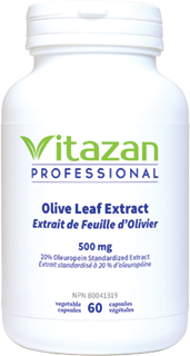 Olive Leaf Extract 500mg , 60 Caps, Vitazan