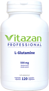L-Glutamine 500mg, 120 Caps, Vitazan