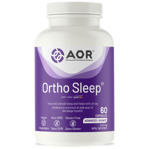 Ortho sleep, 60 and 120 Veg Caps. AOR