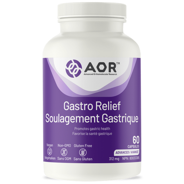 Gastro Relief, 60 Veg Caps, AOR