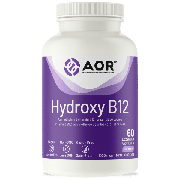 HydroxyB12 60 Lozenges, AOR