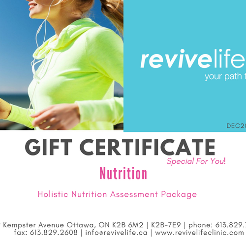 Nutrition Wellness at Revivelife Gift Card