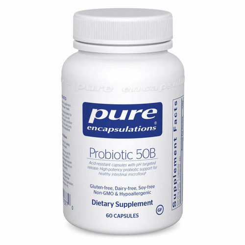 Probiotic 50B (Dairy and Soy-free)  Pure E 60 caps 