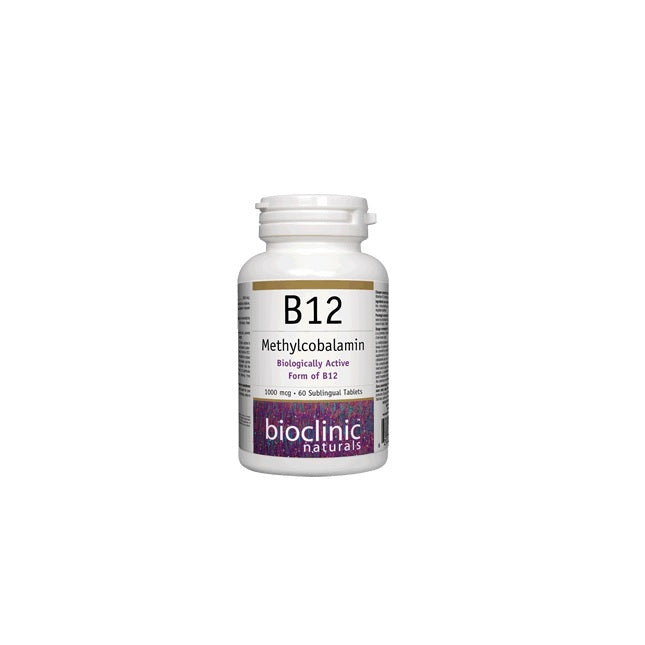 B12 Methylcobalamin 1000mcg, 60 Sublingual Tabs