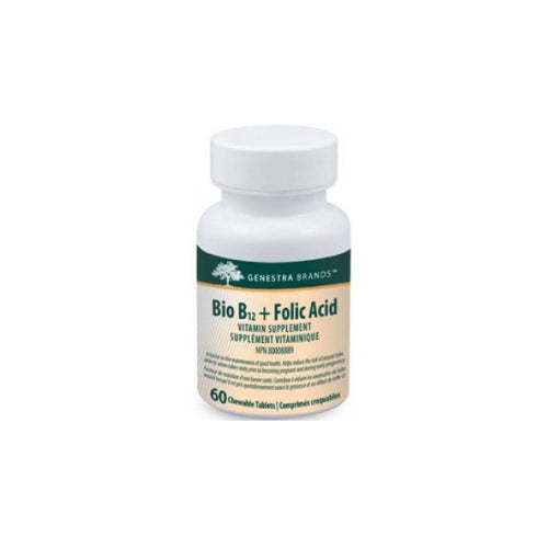 Bio B12 + Folic Acid  Genestra 60 comps 