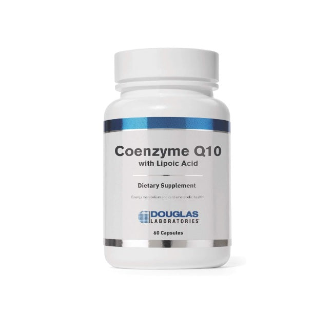 Coenzyme Q10 60mg with Lipoic Acid, 30 Caps
