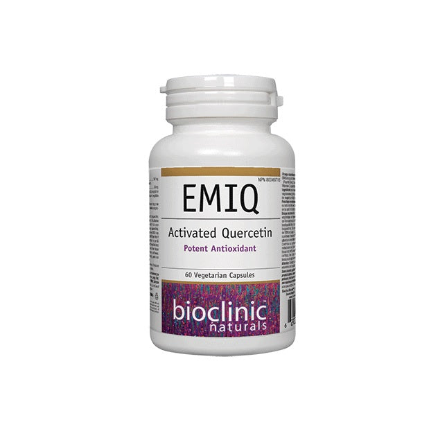 EMIQ Activated Quercetin 167mg,  60 Veg Caps, Bioclinic