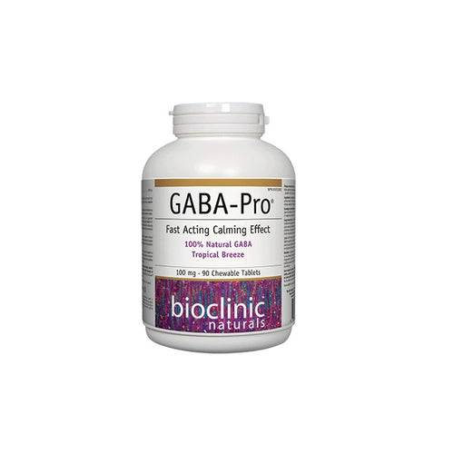 GABA-Pro 100mg, 90 Tropical Breeze Chew Tabs