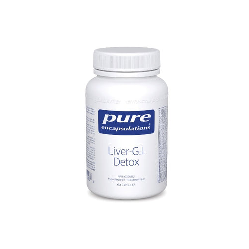Liver-G.I. Detox  Pure E 60 caps 