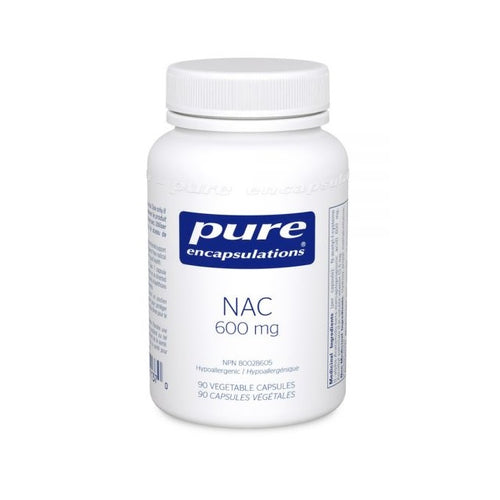 NAC 600 mg  Pure E 90 caps 