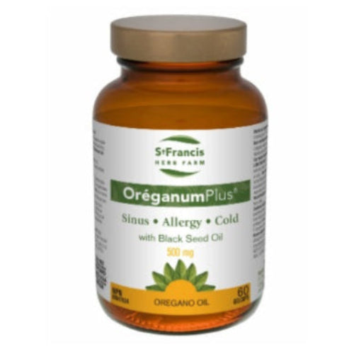 Oreganum Plus (Oil of Oregano), 60 Gel Caps, St Francis