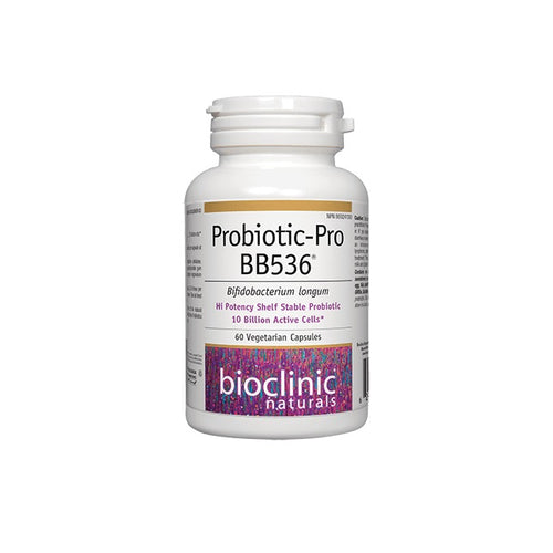 Probiotic-Pro BB536 · 10 Billion Active Cells Bioclinic 60 VCaps