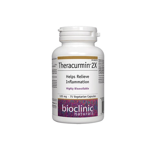Theracurmin 2X · 120 mg Bioclinic 30 and 75 VCaps