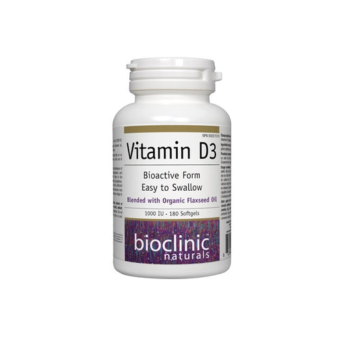 Vitamin D3 1000 IU, 180 Softgels